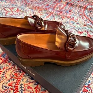 Cole Haan Burgundy Loafers